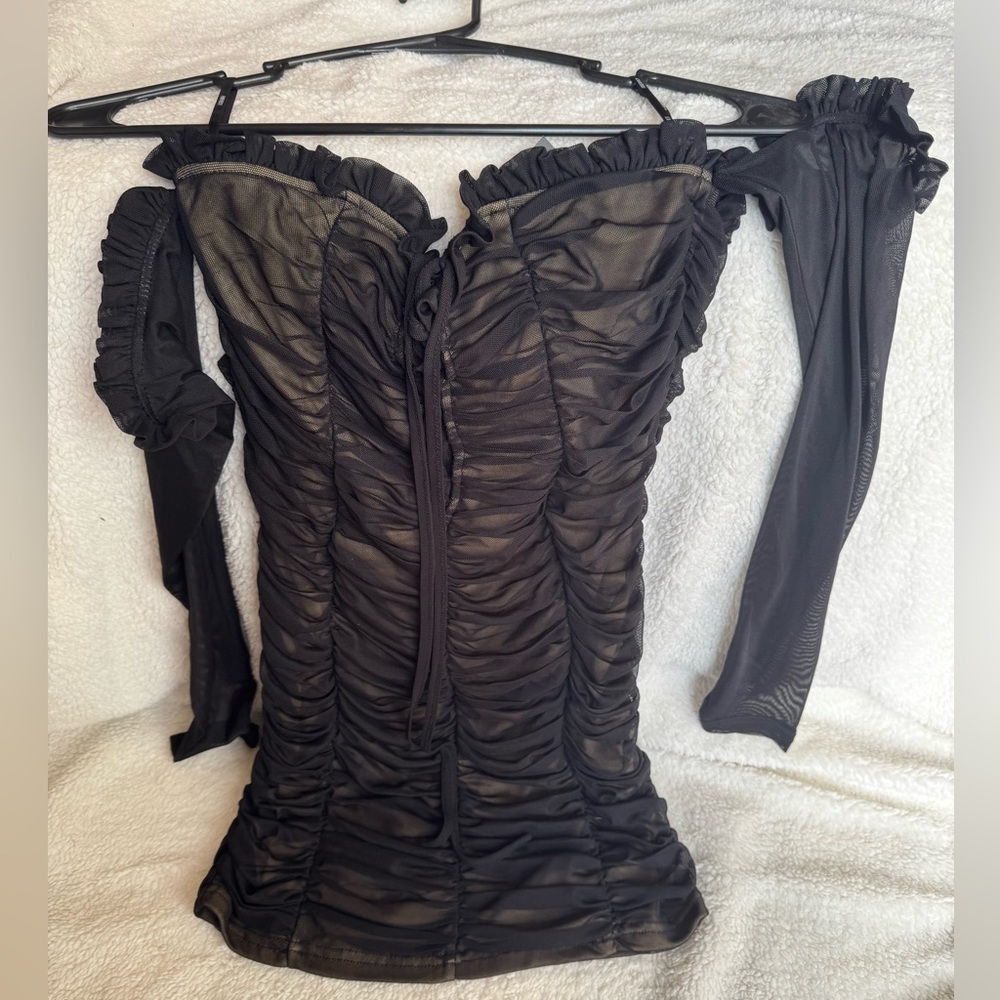 Forever 21 Ruched Kim Kardashians Mini Dress